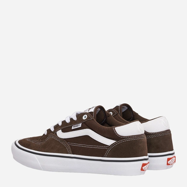 Tenisówki męskie do kostki Vans Rowan VN0A5JICDRB1 40 (7.5US) 25.5 cm Ciemnobrązowe (196570650315) - obraz 3