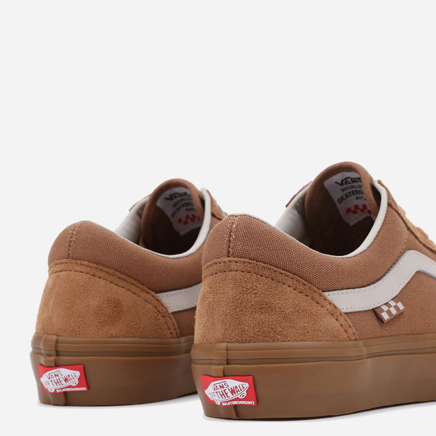 Tenisówki męskie do kostki Vans Skate Old Skool VN0A5FCBBGZ1 40.5 (8US) 26 cm Brown/Gum (196571238604) - obraz 4