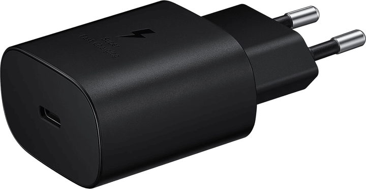 Мережевий зарядний пристрій Samsung Travel Adapter 25W Black (EP-TA800NBEGEU) - зображення 2