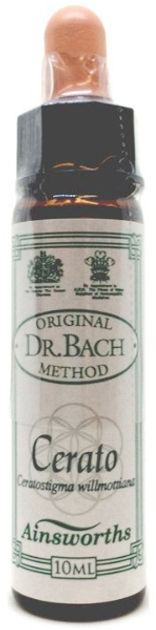 Krople do fitoterapii Santiveri Bach Cerato 10 ml (5032587000499) - obraz 1