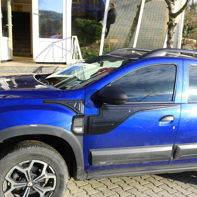 Верхние накладки на дверь (4 шт) для Renault Duster 2018-2024 гг - изображение 3