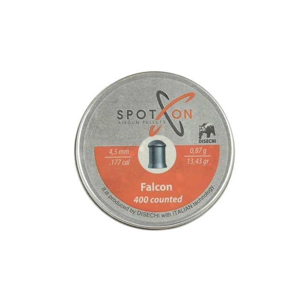 Пули свинцовые Spoton Falcon 0,87 г 400 шт - изображение 1
