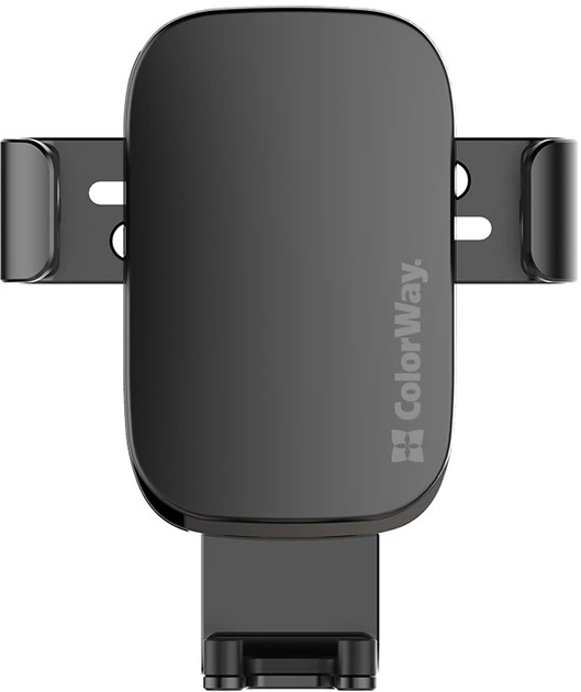 Автодержатель для телефона ColorWay Metallic Gravity Holder 3 Black (CW-CHG14-BK) - Фото 3 Автодержатель для телефона ColorWay Metallic Gravity Holder 3 Black (CW-CHG14-BK) - изображение 3