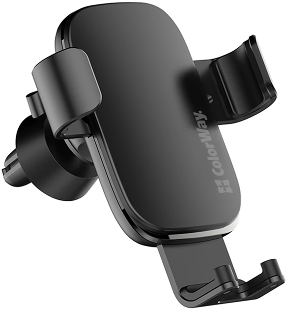 Автодержатель для телефона ColorWay Metallic Gravity Holder 3 Black (CW-CHG14-BK) - Фото 5 Автодержатель для телефона ColorWay Metallic Gravity Holder 3 Black (CW-CHG14-BK) - изображение 5