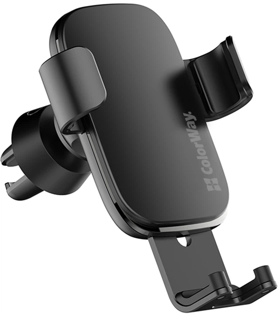 Автодержатель для телефона ColorWay Metallic Gravity Holder 3 Black (CW-CHG14-BK) - Фото 6 Автодержатель для телефона ColorWay Metallic Gravity Holder 3 Black (CW-CHG14-BK) - изображение 6