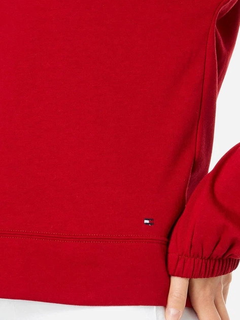 Худи теплое женское Tommy Hilfiger 693400407 2X Красное (1159790028) - изображение 3