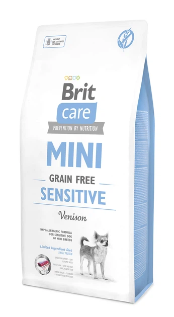 Сухий беззерновий корм з олениною Brit Care Mini Sensitive для собак мініатюрних порід з чутливим травленням 7 кг (8595602520183) - зображення 6
