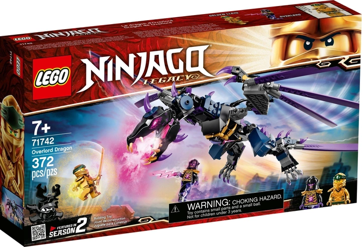 Конструктор LEGO Ninjago Оверлорд Дракон 362 деталі (71742) - зображення 1