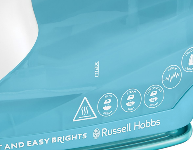 Праска Russell Hobbs 26482-56 Light&Easy Brights Aqua Iron - зображення 3