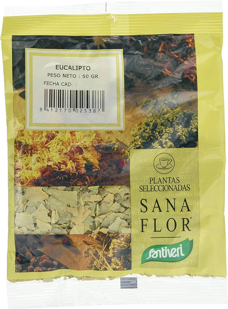 Дієтична добавка Santiveri Eucalyptus Plant Bag 50 г (8412170025387) - зображення 1