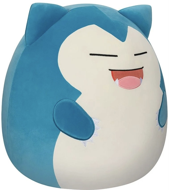 М'яка іграшка Jazwares Squishmallows сплячий Покемон Снорлакс (196566136779) - зображення 2