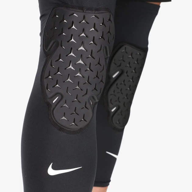 Компресійні наколінники з захистом(пара) Nike Pro Strong Leg Sleeves(N.100.0831.091) XL Чорний - изображение 4