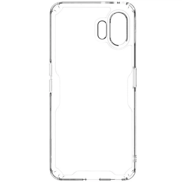 Силіконовий чохол NILLKIN Nature TPU Pro для Nothing Phone (2) - Transparent - зображення 2