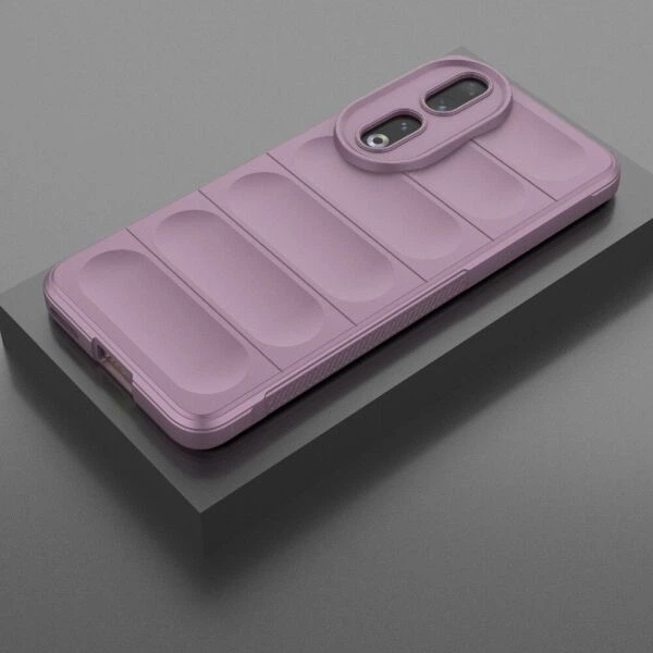 Силиконовый (TPU) чехол Deexe Terra Case для Honor 90 - Light Purple - изображение 2