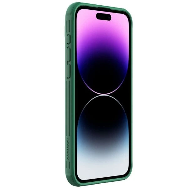 Захисний чохол NILLKIN CamShield Pro Magnetic для iPhone 15 Pro Max - Green - зображення 4