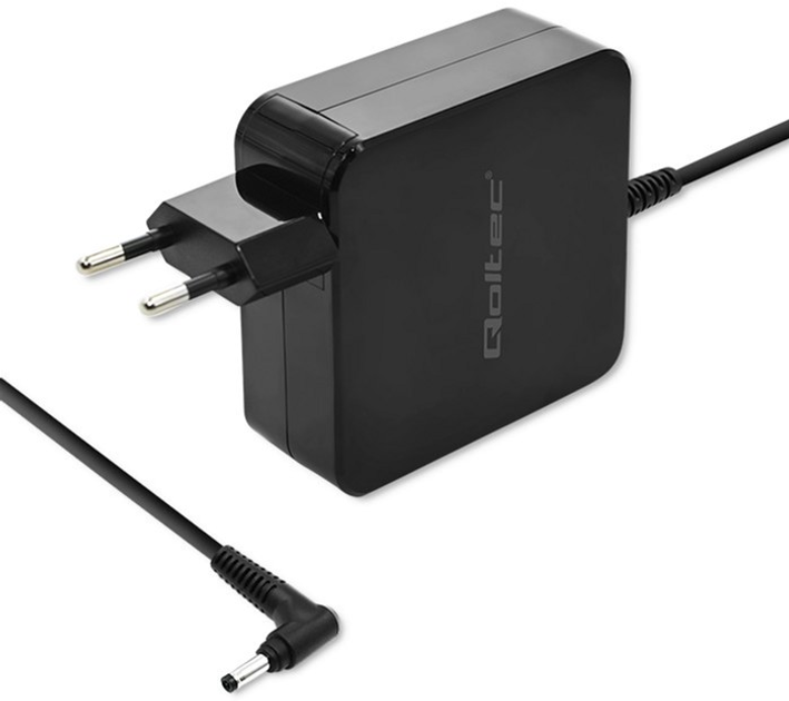 Zasilacz Qoltec do laptopa ASUS 19 V / 65 W Czarny (5901878517452) - obraz 3