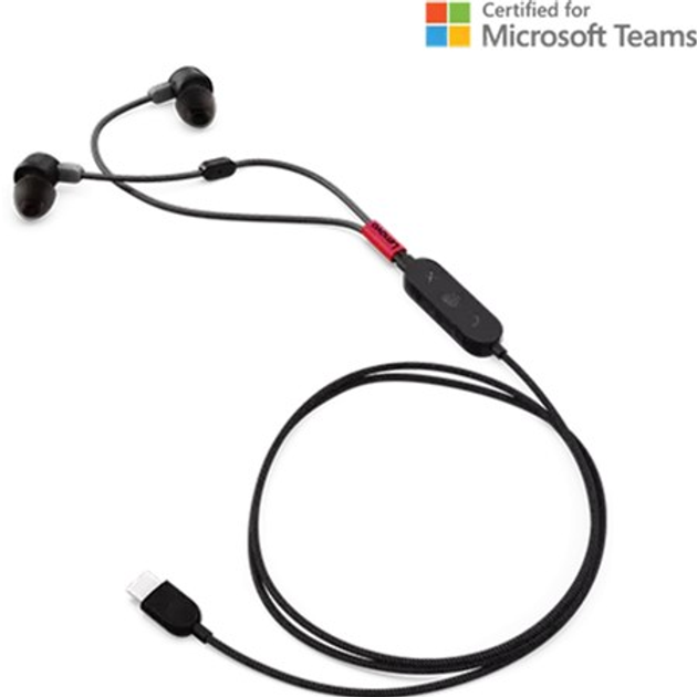 Słuchawki Lenovo Go USB-C ANC (4XD1C99220) - obraz 3