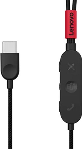 Słuchawki Lenovo Go USB-C ANC (4XD1C99220) - obraz 12