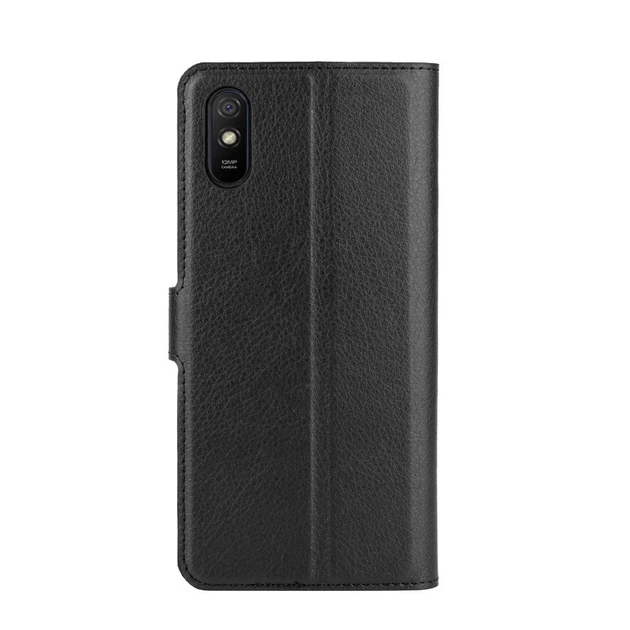 Чохол IETP для Xiaomi Redmi 9A книжка шкіра PU чорний Без бренду - зображення 3