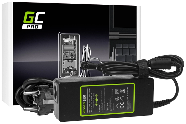 Зарядний пристрій Green Cell Pro для Sony Vaio 19.5 В / 90 Вт Black (5902701411060) - зображення 2