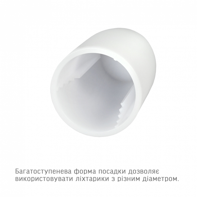 Диффузор (рассеиватель света) VIDEX VLF-ADF-02W к фонарику – фото ...