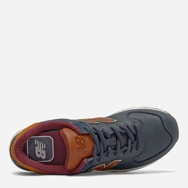 Чоловічі кросівки New Balance 574 ML574OMC 45 (11US) 29 см Синій/Коричневий (739980544289) - зображення 4