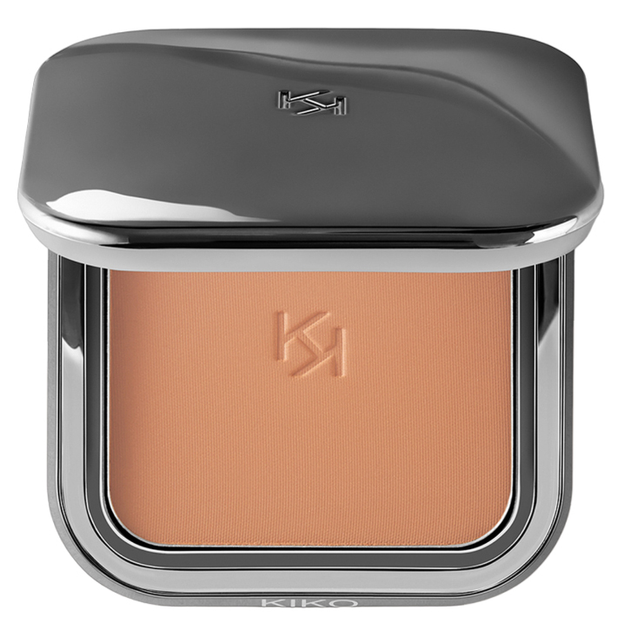 Puder bronzer Kiko Milano Flawless Fusion Bronzer Powder 01 Natural Tan 12 g (8025272608398) - obraz 1