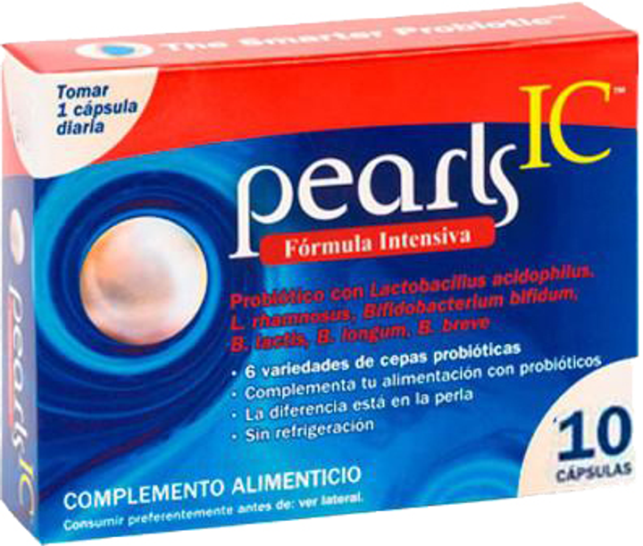 Пробіотик Pearls IC D H U Intensive Formula 10 капсул (8431078050147) - зображення 1