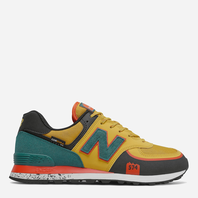 Чоловічі кросівки New Balance 574 U574TZ2 44 (10US) 28 см Жовті (195481110826) - зображення 1