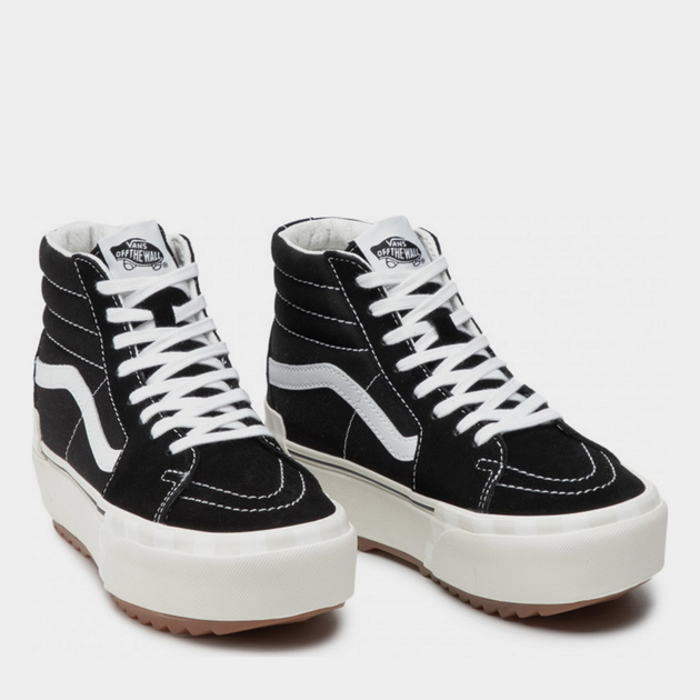 Женские кеды высокие Vans VN0A4BTW5ZN1 37 (5.5US) 23.5 см Черные ...