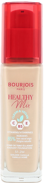 Тональна основа Bourjois Healthy Mix Clean and Vegan Light Ivory 30 мл (3616303397302) - зображення 1