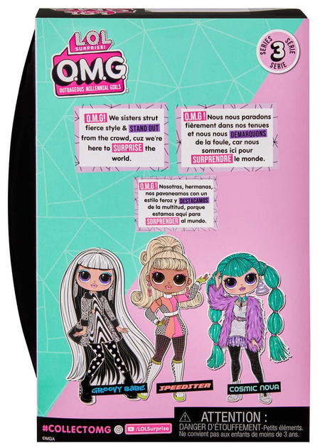 Lalka L.O.L. Surprise OMG S3 Cosmic Nova (35051588566) - obraz 4