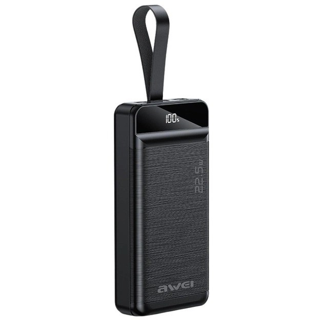 Повербанк Power bank 30 000 mAh 3хUSB с быстрой зарядкой портативная ...