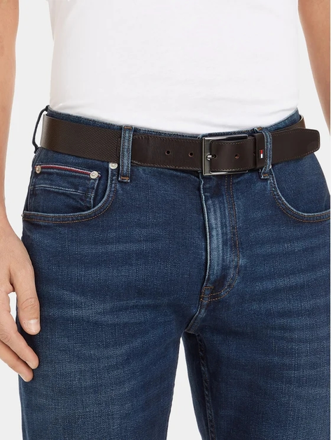Pasek męski skórzany Tommy Hilfiger Layton 3.5 AM0AM11230 95 cm Testa Di Moro (8720644244432) - obraz 3