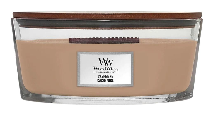 Свічка Woodwick Cashmere 453.6 г (5038581141992) - зображення 1