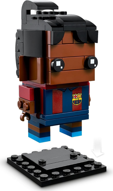 Конструктор LEGO BrickHeadz ФК Барселона 530 деталей (40542) - зображення 10