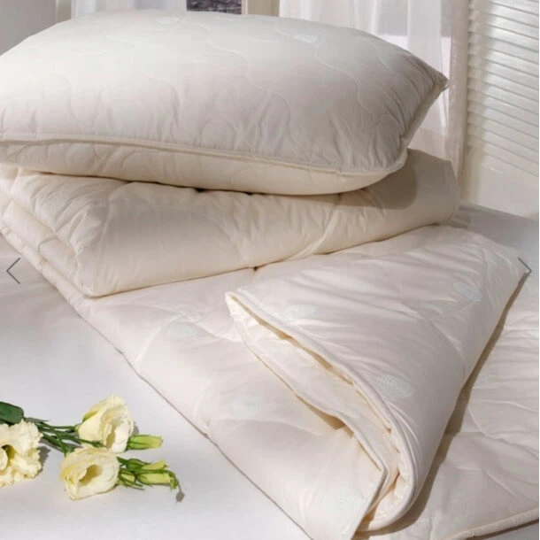 Ковдра вовняна TAC Wool Sense двоспальна євро 195х215 см - зображення 2