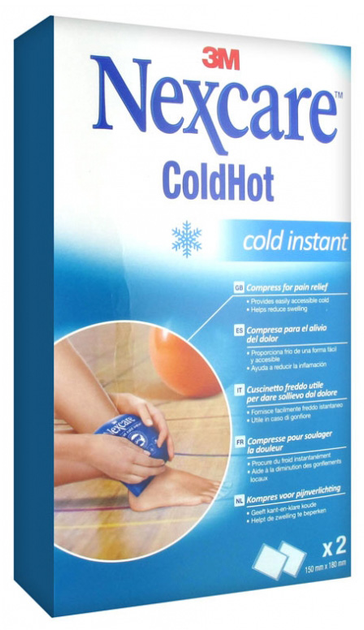 Гель 3m Nexcare Coldhot Instant Cold Pack 2 шт (4046719473335) - изображение 1