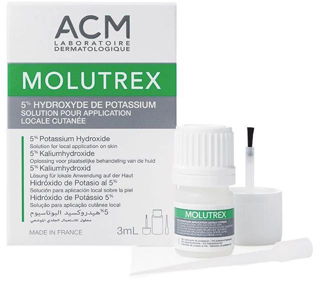 Жидкость для лечения бородавок ACM Laboratoire Molutrex Solucion 3 мл (3760095252551) - изображение 1