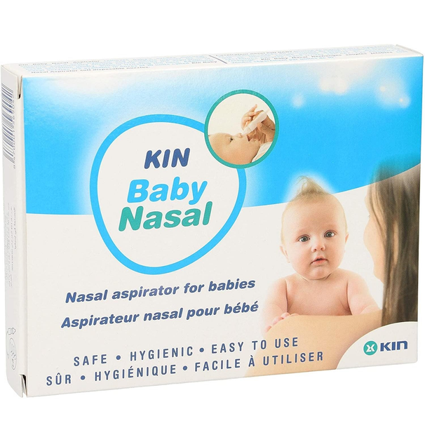 Набор Kin Baby Nasal Аспиратор + Сменный блок 10 шт (8470001582829) - изображение 2