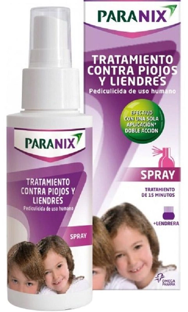 Спрей від вошей Paranix Spray 100 Effective In 1 Go 100 мл (8470001699053) - зображення 1