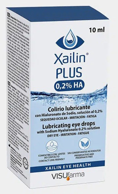 Капли для глаз Vitaflor Visufarma Xailin Plus 0.2% 10 мл (5900741962610) - изображение 1