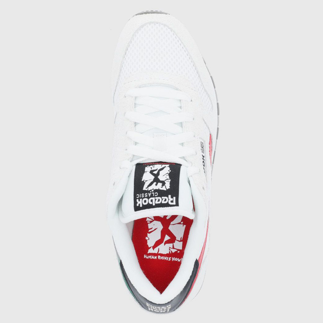 Чоловічі кросівки Reebok Classic Leather Human Rights Now GY0705 41 (8.5US) 26.5 см Сірі (4064055063782) - зображення 3