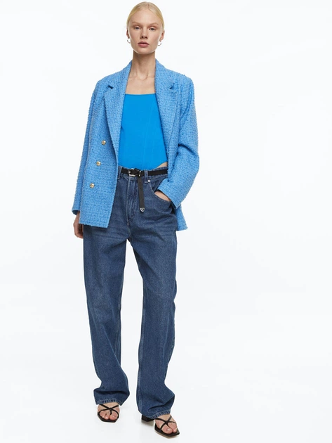 Боди-лонгслив H&M 061123802 XL Голубой (6666000267856) - Фото 5 Боди-лонгслив H&M 061123802 XL Голубой (6666000267856) - изображение 5