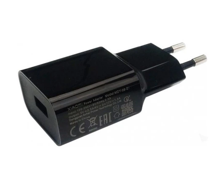 18W швидка зарядка Xiaomi + кабель type-C Quick Charge 3.0 MDY-08-EI POCO зарядний пристрій black. - изображение 3