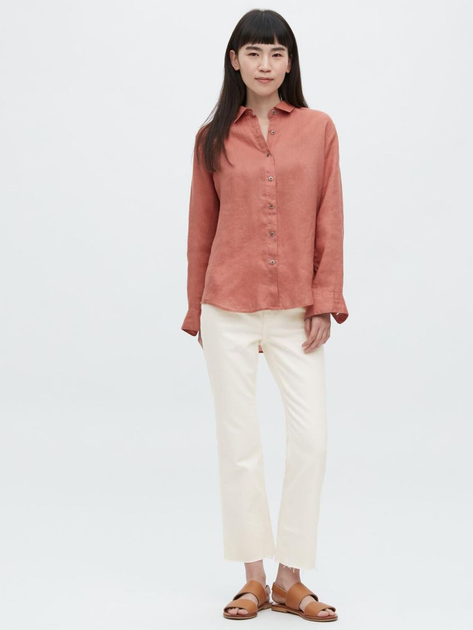 Джинсы Regular Fit женские Uniqlo 984237302 30 Белые (1159786764) 