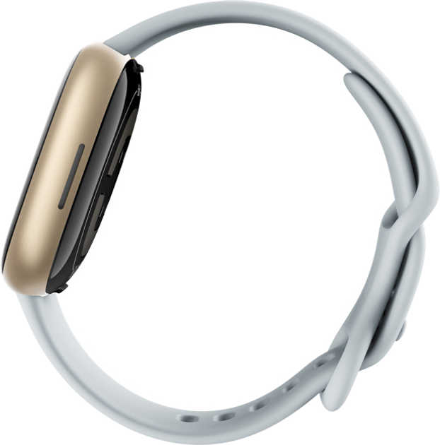 Smartwatch Fitbit Sense 2 Blue Mist/Soft Gold (FB521GLBM) - obraz 7