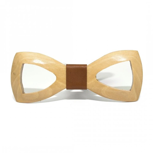 Деревянная галстук-бабочка Gofin wood 12х4,5 см 000030279 - Фото 1 Деревянная галстук-бабочка Gofin wood 12х4,5 см 000030279 - изображение 1