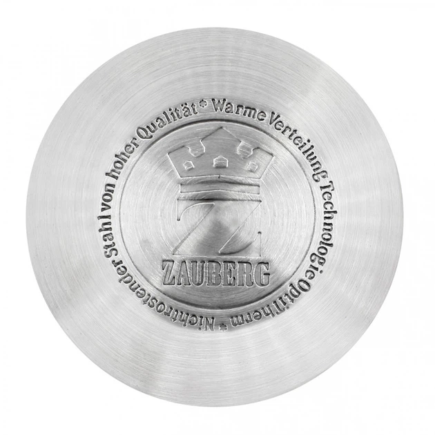 Каструля з нержавіючої сталі Zauberg 5 л ZB-5S - зображення 3