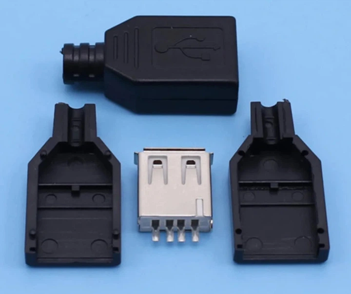 Разъем USB A штекер/вилка USB-A #3 - Фото 2 Разъем USB A штекер/вилка USB-A #3 - изображение 2